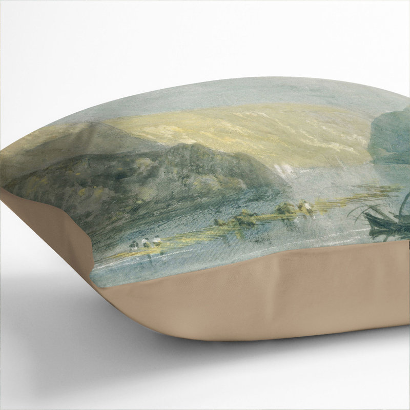 Square Cushion, 55cm H x 55cm W x 20cm D, Stone
