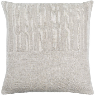 Loomed Luxe Linen Throw Pillow