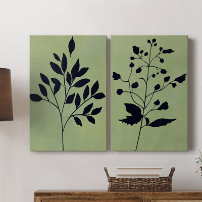 Earthly Botanical I-Premium Gallery Wrapped Canvas -Ready to Hang