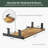 Iya Adjustable Metal Base Standing Desk-553644900