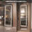 Full Length Mirror with Lights and Crystal Crush Diamond Over The Door,Wall mirror with 3-Year Warranty