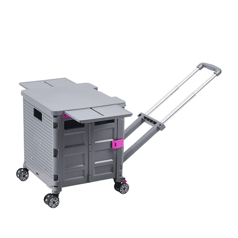 91cm H x 40cm W Utility Cart, Grey