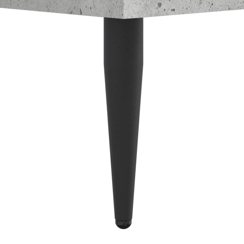 Loginov Bed Frame, Concrete Grey, 120 x 190cm