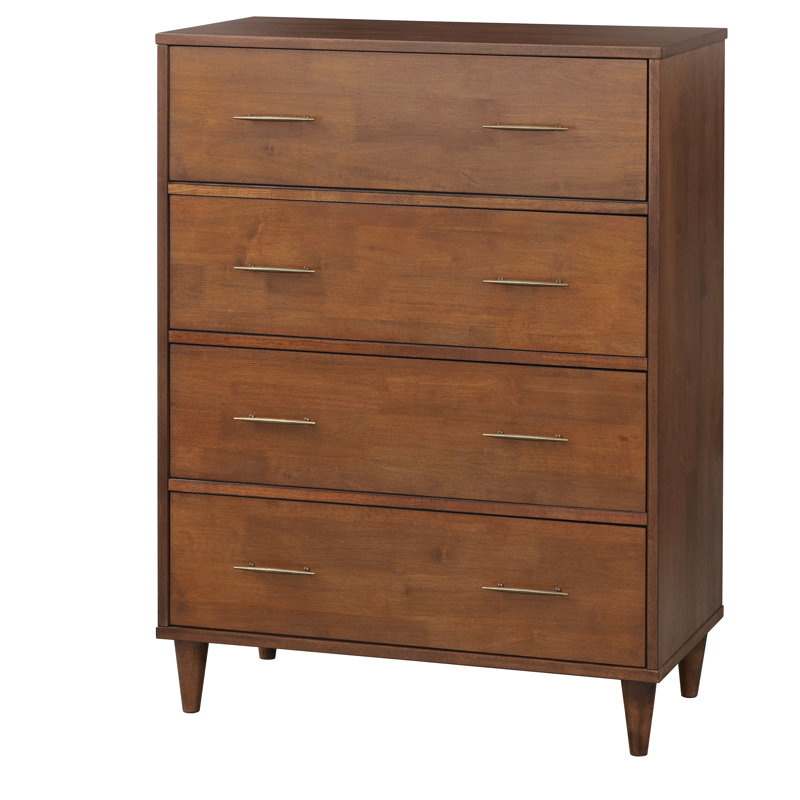 Afrida 4 Drawer Chest, Oak