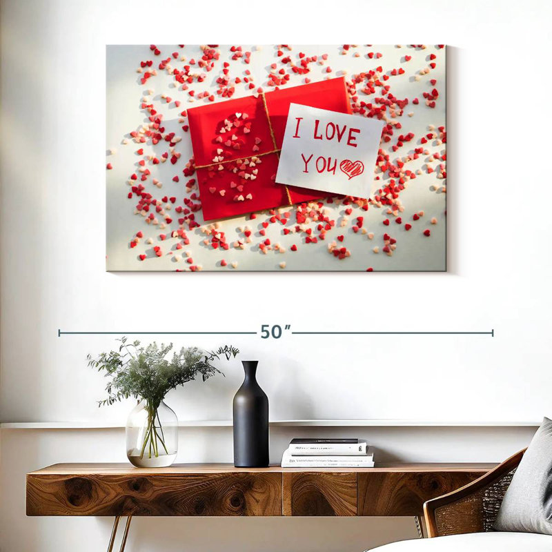 Hardie «I Love You Présent», H 26 po x l 39 po