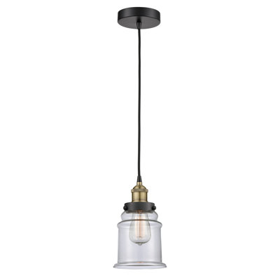 Luminaire suspendu en forme de cloche à 1 lumière Amiriya