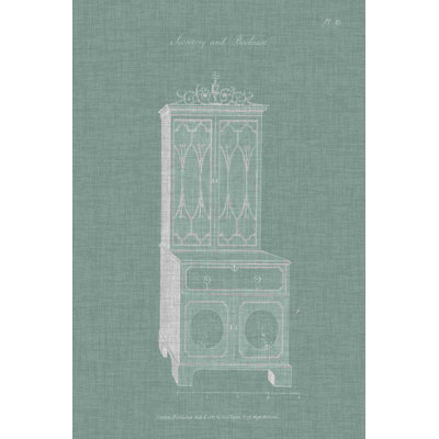 Bureau et bibliothèque Hepple Blanc III