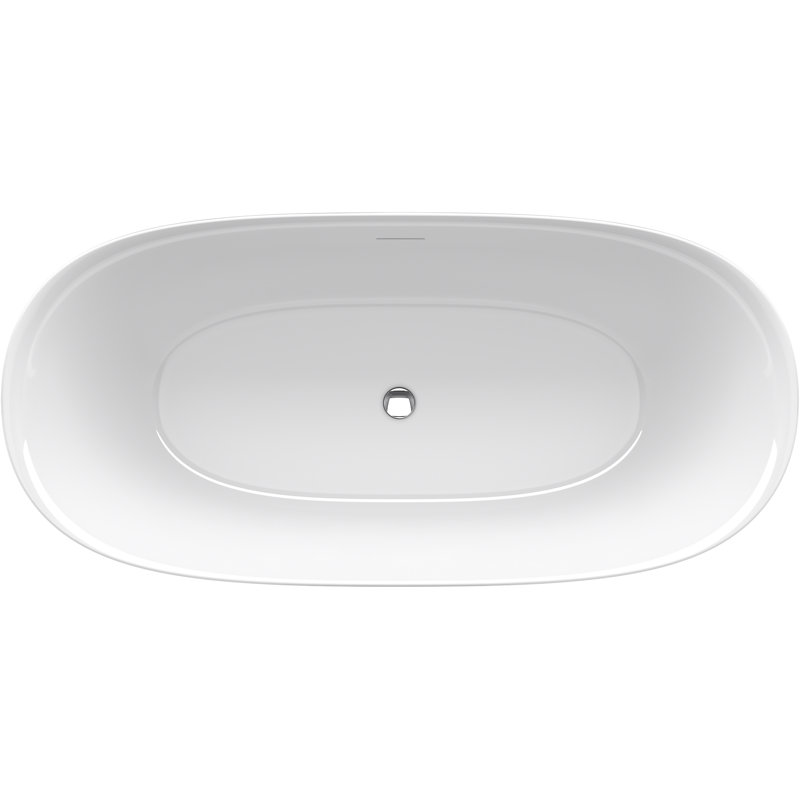 67" x 32" Freestanding Soaking Bathtub