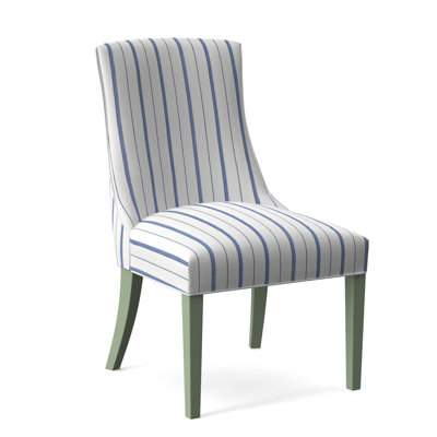 Tuxedo Slipper Dining Chair