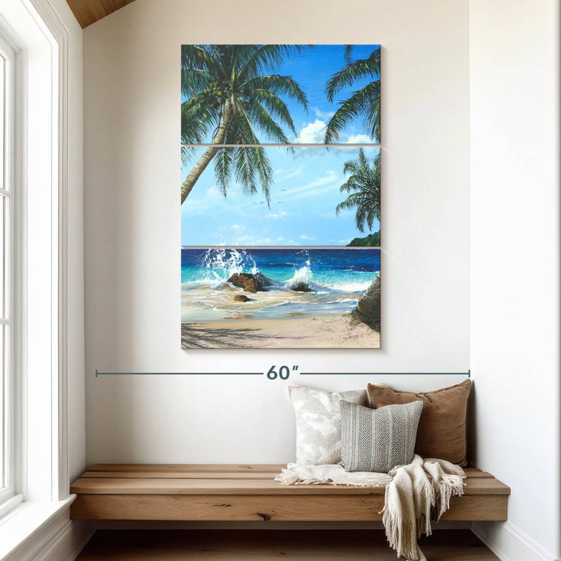Isle Be Waiting, H 50 po x l 32 po