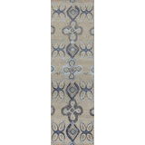 Contemporary Geometric Area Rug in Gray