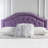 Headboard For Bed - Contemporary Style With Upholstered Pattern And Cool Nailhead Accents Fabric Bedroom Modern Design Button Tufting Charming Details-2027286152-2027286166