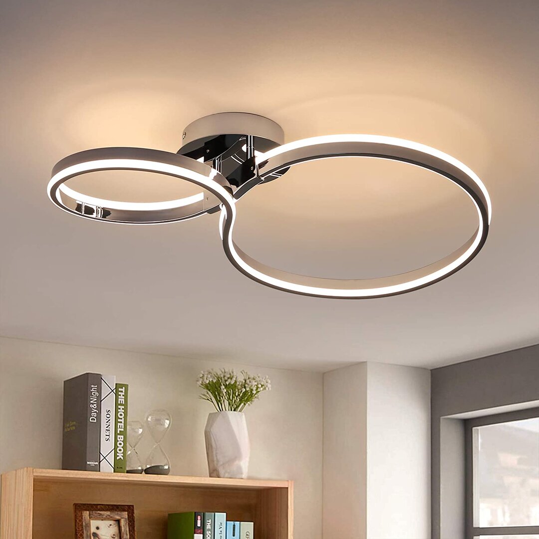 LED Deckenlampe - Groß Modern Ring Design 39W 3000K Warmweiß Azryel