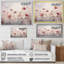 Décoration florale beige Silhouettes florales abstraites-2092755514-2092755509