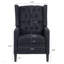 Fauteuil à oreilles inclinable manuel, fauteuil à oreilles larges Margheoala-779473772