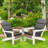 Aoodor Adirondack Chair Cushions-1045006374