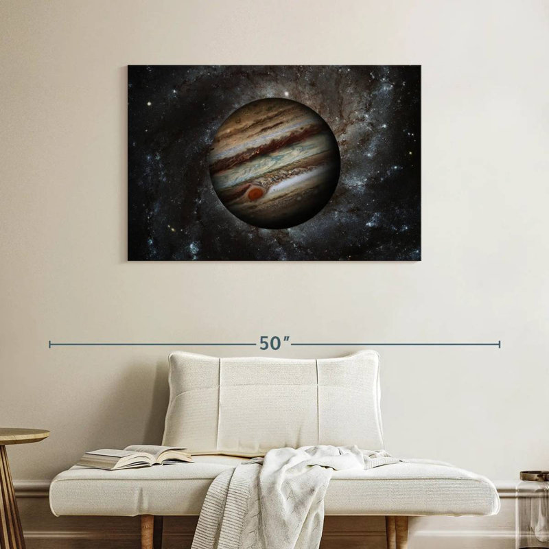 Oberle Planet Jupiter, 26" H x 39" W