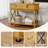39.3'' Console Table With Window-Style Drawers-1462253654