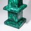 Grand obélisque en malachite polie véritable (16,5 lb)-124964298