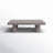 Cecy Rectangular Eucalyptus Outdoor Coffee Table