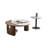 Marble Top Coffee Table Set