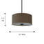 Tambour de style Everly Quinn Sh1607 Brwnebzbrown-956251744-956251745