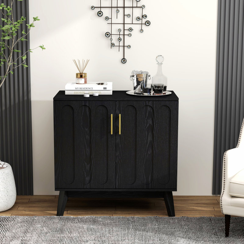 Armoire de buffet, armoire de buffet avec tablettes réglables, armoire de rangement décorative pour la maison