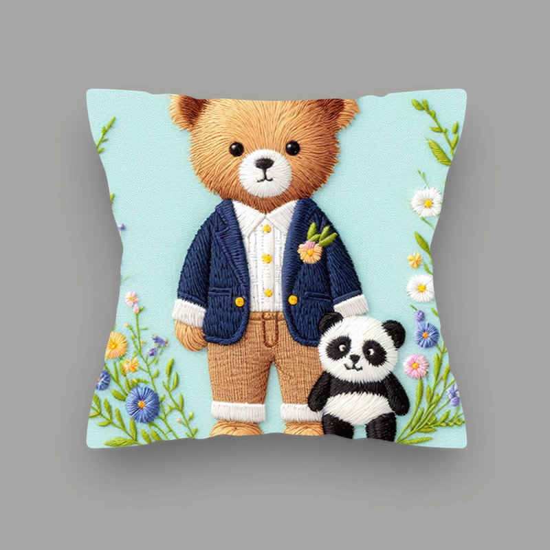 Reversible Throw Pillow