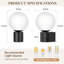 Shalesha 1-Light Black Armed Sconce