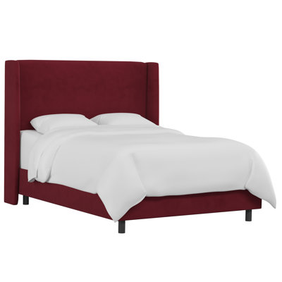 Tilly Upholstered Wingback Bed