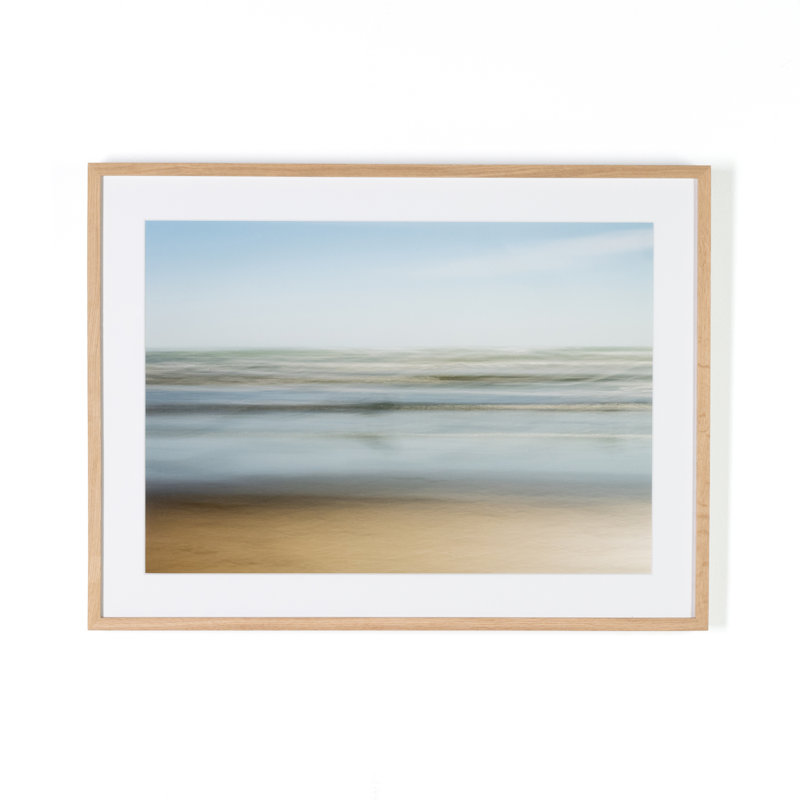 Don'T Bother With Texas Beaches Print by Toni Toscano, 30" H x 40" W x 2.5" D
