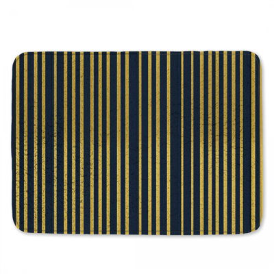 Tapis de bain à rayures
