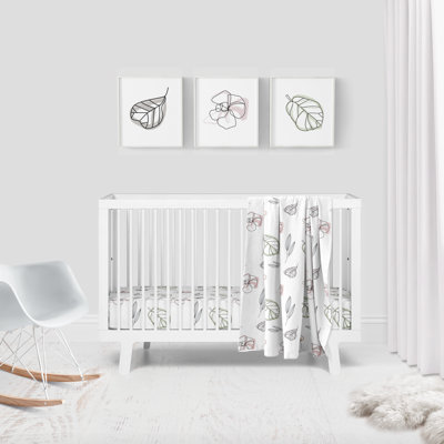 3 - Piece Crib Bedding Set