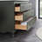 42" Solid Wood Bathroom Vanity with 1" Engineered Marble Top, Single Sink-378300697