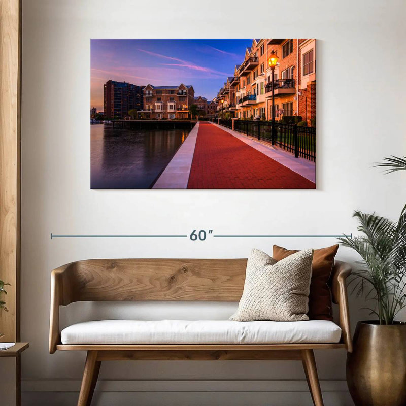 Lilie Paved Canton Waterfront, 30" H x 45" W