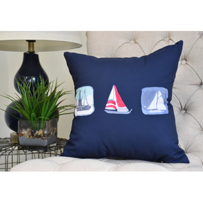 Housse de coussin carré Nantucket