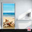 Beach Door Sticker