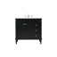 Ensemble de meuble-lavabo simple 36 po Readington-346027510
