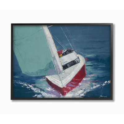 " Sailboat Cruising The Ocean "