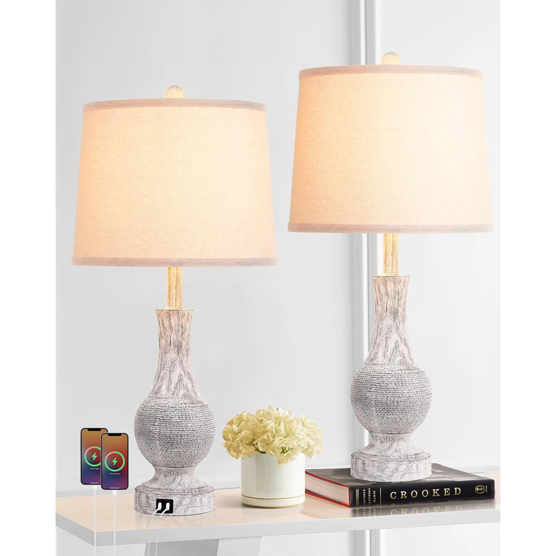 Lampes de table en résine USB