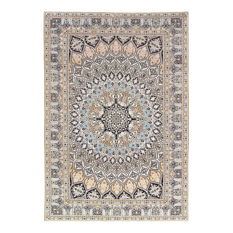 Tapis unique ivoire 10 pi x 6 pi 8 po