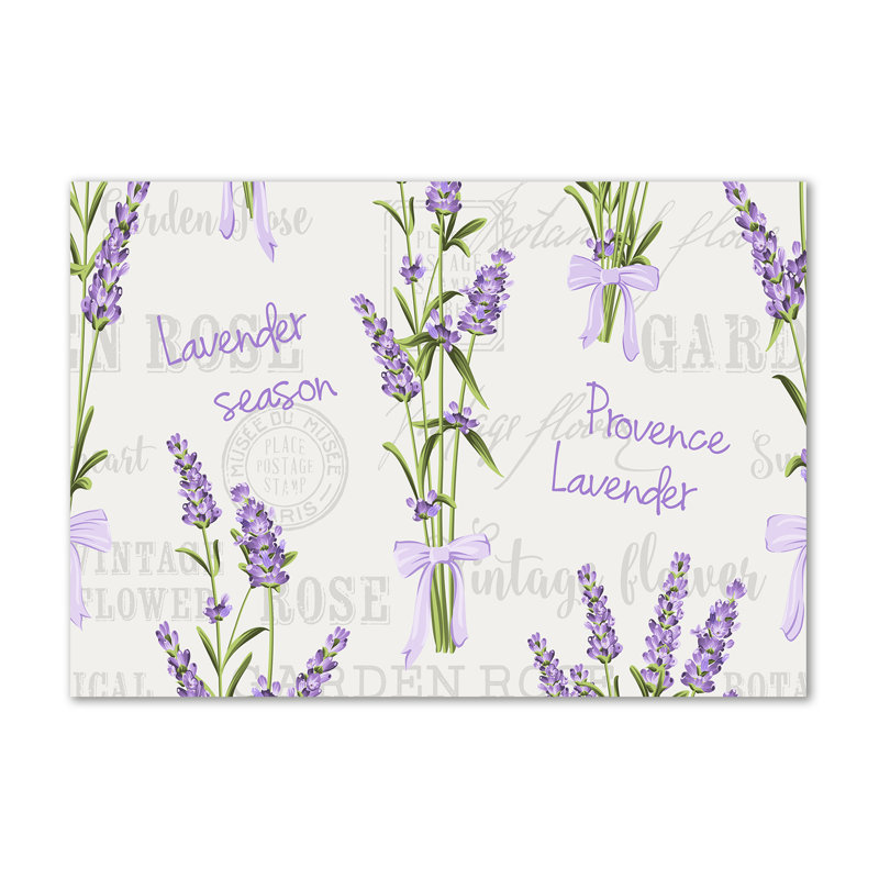 Lavender - No Frame Print on Canvas