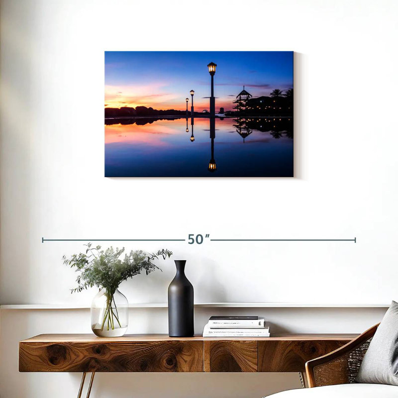 Gillard Curacao Urban Seascape, H 20 po x l 30 po