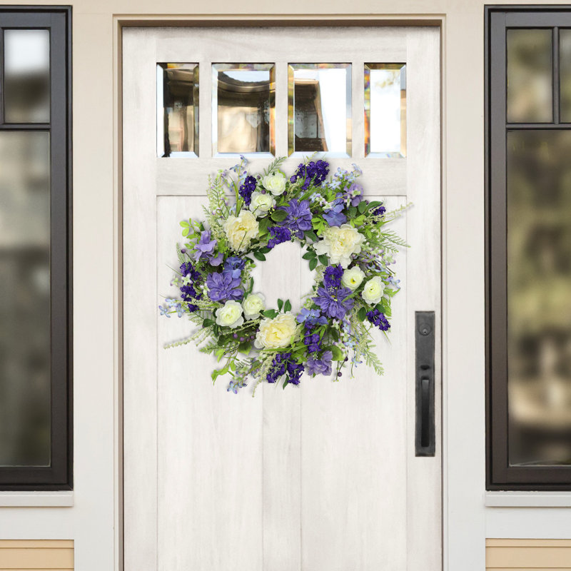 Faux Pine Polyester 24'' Wreath