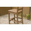 Chaise de bar en plastique PEHD ivoire-129632959