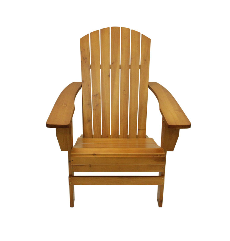 Chaise Adirondack d'extérieur 37 po, Naturel