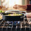 Anolon Advanced Home Hard Anodized Nonstick Sauté Pan with Helper Handle and Lid, 5 Quart-409514513