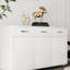 Table d'appoint Three Doors - Blanc