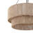 23.6" 6-Light Modern Rope Drum Chandelier-1987355957