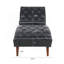 Chaise longue rembourrée